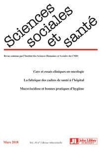 Revue Sciences sociales et santé
